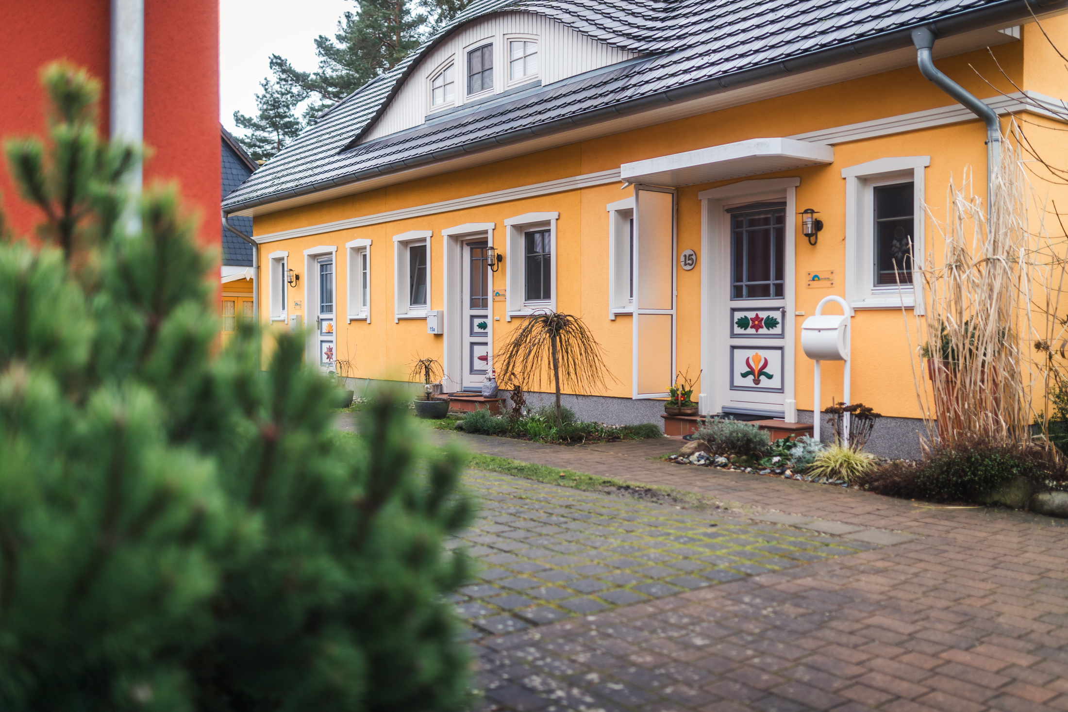 Außenansicht des Ferienhaus Herzmuschel